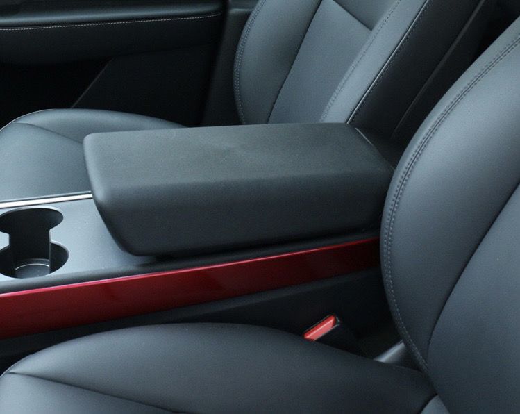 Armrest Box Cover for Tesla Model 3 Y Refresh - Interior Accessories