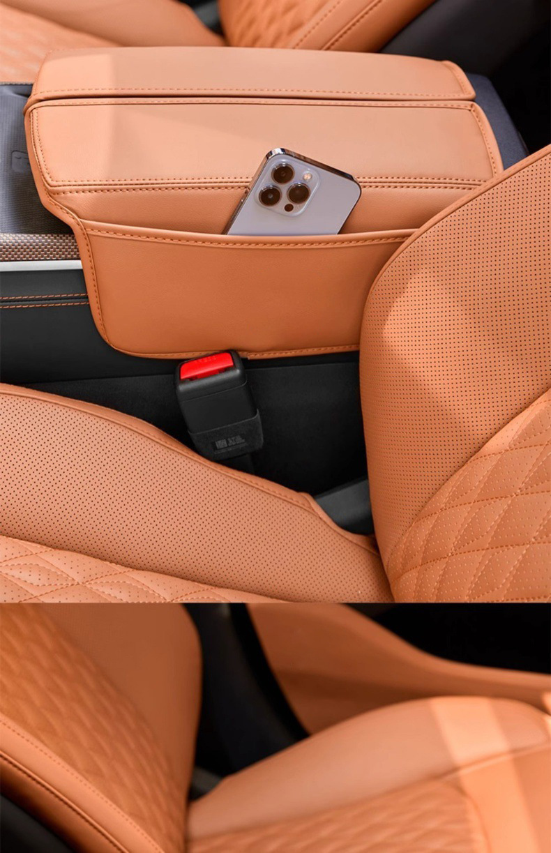 Suitable for Byd Han Dmi Champion Edition Armrest Box Cover Ev Special Central Control Storage Interior Protection Booster Pad Cover