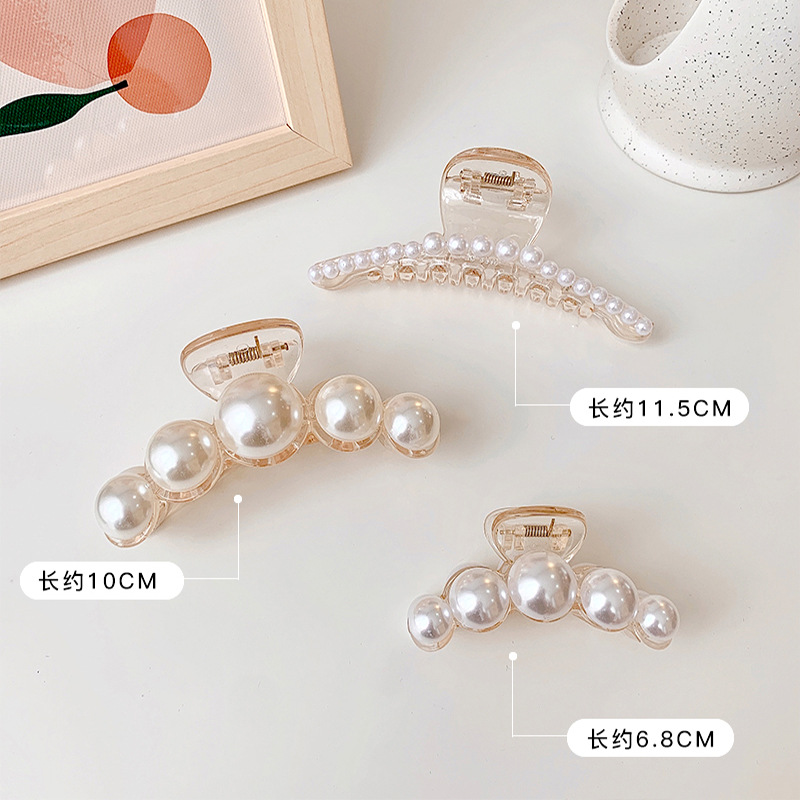 Tocado con clip cuadrado de Maillard, elegante coreano francés, retro, clip de tiburón, red, temperamento rojo, pinza para el cabello, accesorios para el cabello