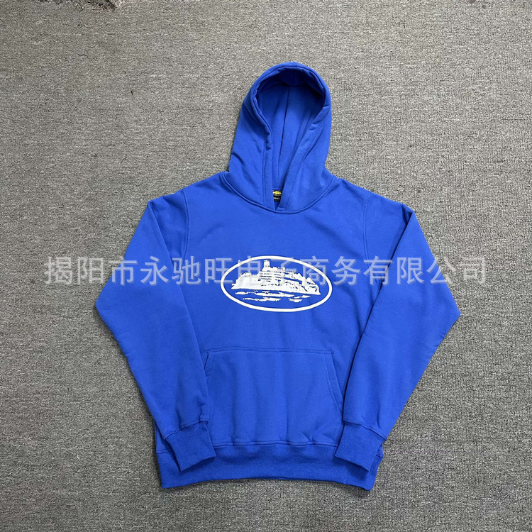 国境を越えた新型アメリカのファッションブランドであるcorteizhoodie set悪魔島フード付きスウェットスーツのファッションパンツ|undefined