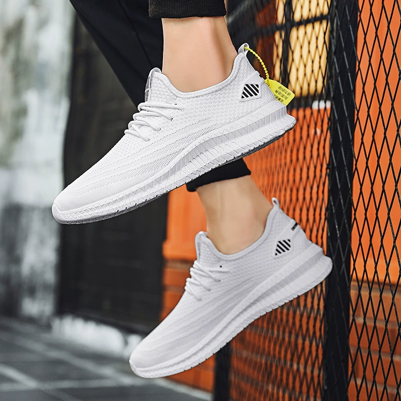 Трансграничные 2025 оптовые Amazon мужские повседневные кроссовки один педаль ленивая обувь плюс размер сетка C08