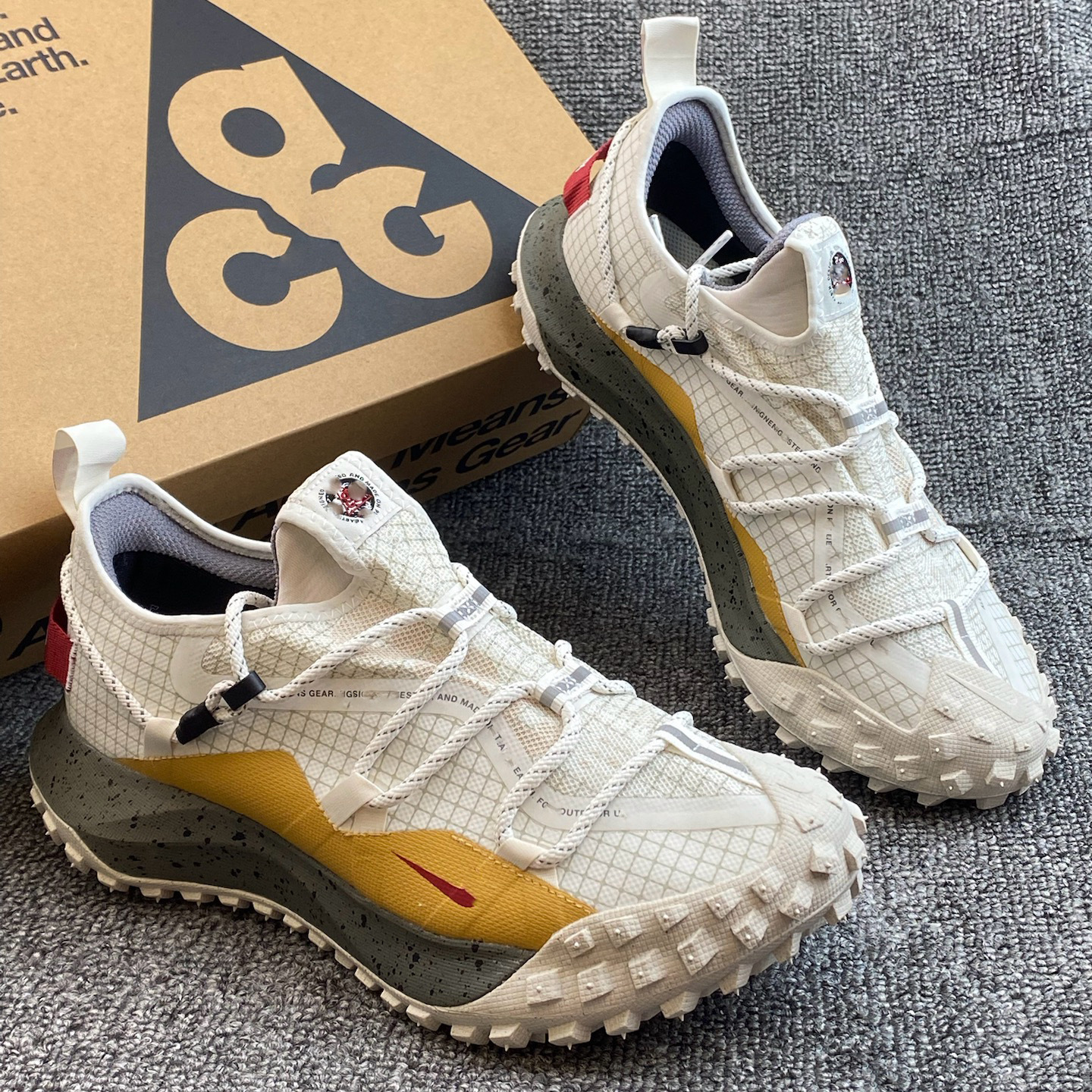 High-Quality Acg Mountain Year of the Horse Limited Edition Outdoor Trail Running Shoes, Wear-Resistant, Puncture-Proof, Waterproof Hiking Shoes