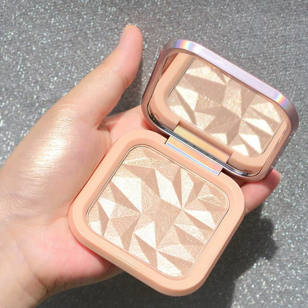 Mgl Single-Color Diamond Phantom High-Gloss Sparkling Pearlescent Stereo Face Brightening and Contouring Nude Fine Glitter Student Natural
