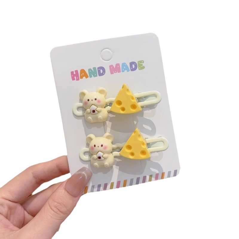 Niños lindos clips de cabello suave estrella de dibujos animados clips de pestañas niñas dulces no dañan el cabello lateral clip de cabello rotos boca de pato
