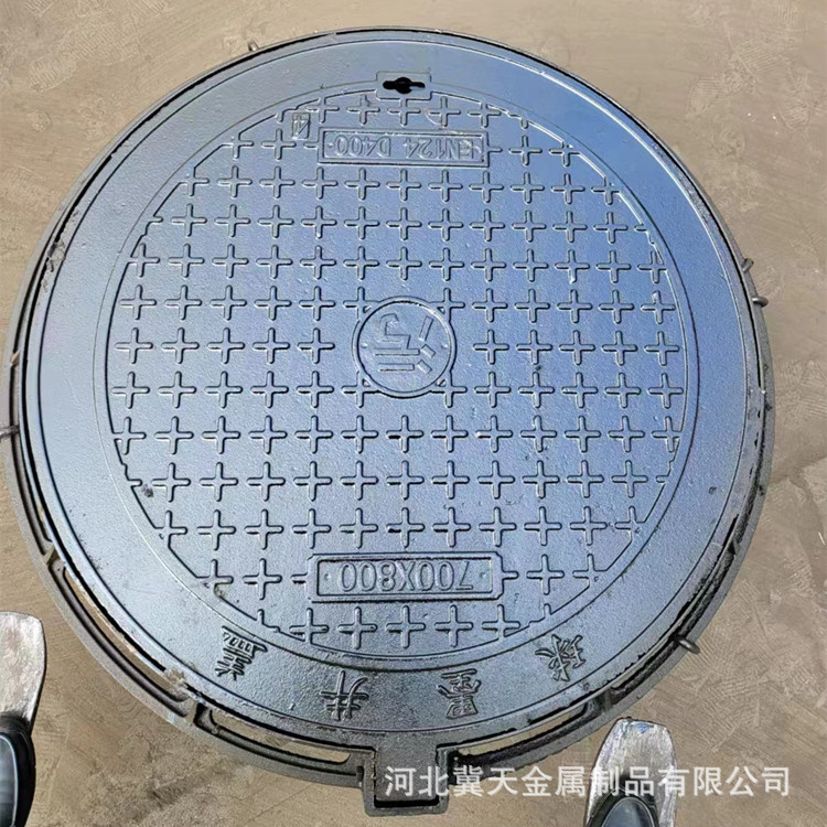 球墨铸铁圆形井盖  市政雨水污水专用