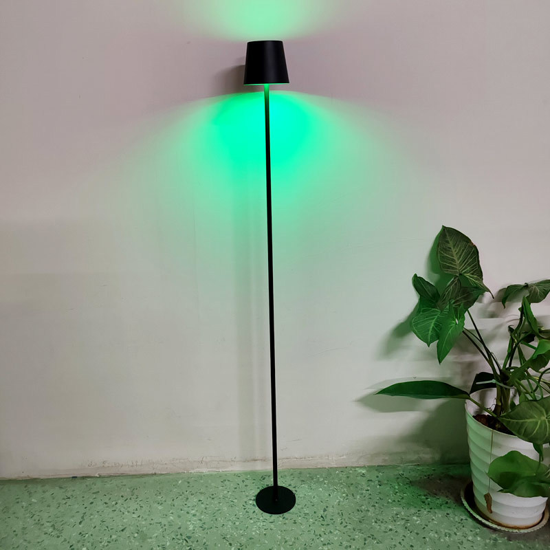 Торшер Wanyi WY22518 черный матовый, RGB, квадратное основание