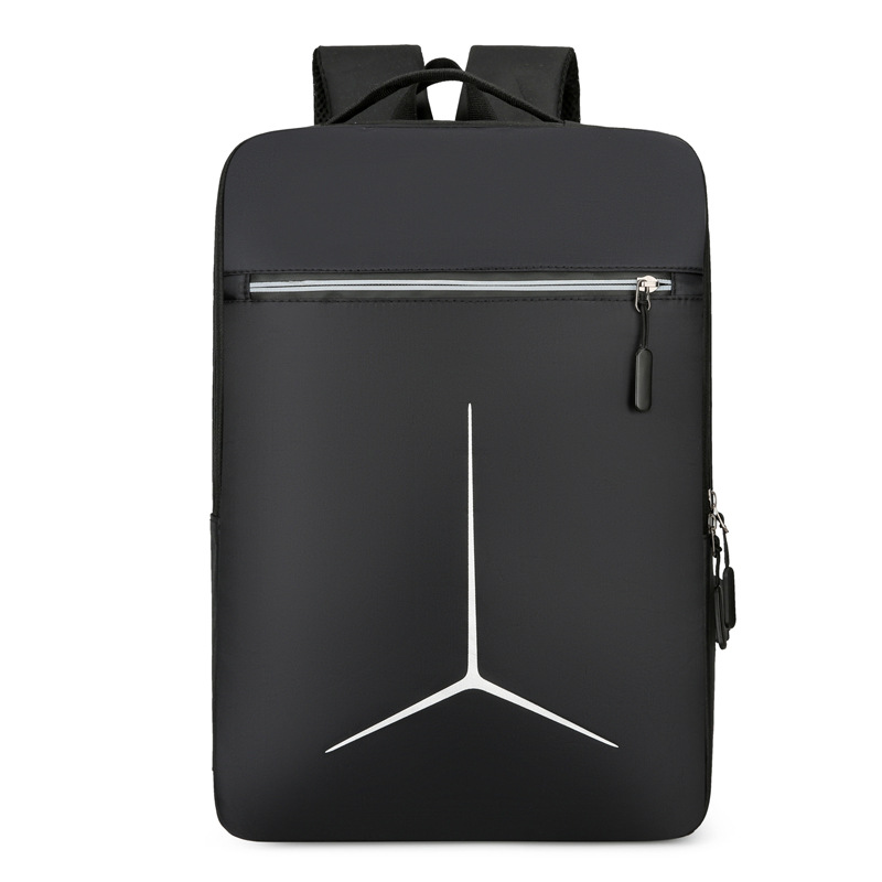 Transfronterizo 2024 nuevo portátil de negocios mochila portátil anti-salpicaduras Oxford tela casual mochila para computadora hombre