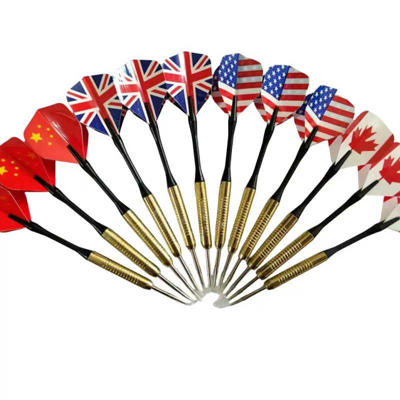 厂 家直销飞镖针耐摔 14克镀铜飞镖 扎气球娱乐玩具 跨境热销品