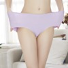 Silk underwear, trousers, breathable pants, plus size, high waist