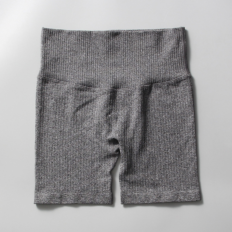 Stram yoga buks vest sport fitness dragt top langærmet sømløs yoga dragt til kvinder_voghion.com