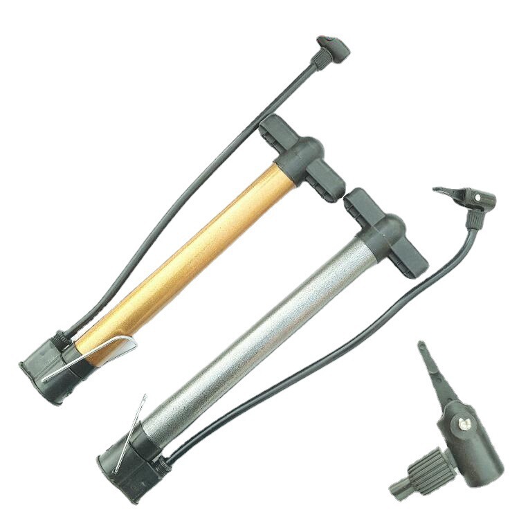 High pressure mountain bike bicycle beautiful mouth portable pump Basketball mini snorkel riding supplies 30 thick