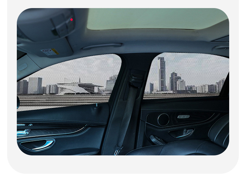 【Premium Selection】Car Mosquito Netting, Car Window Mosquito Screen, Sun Protection Mosquito Net, Insect-Proof Net, Car Mesh Sunshade Curtain