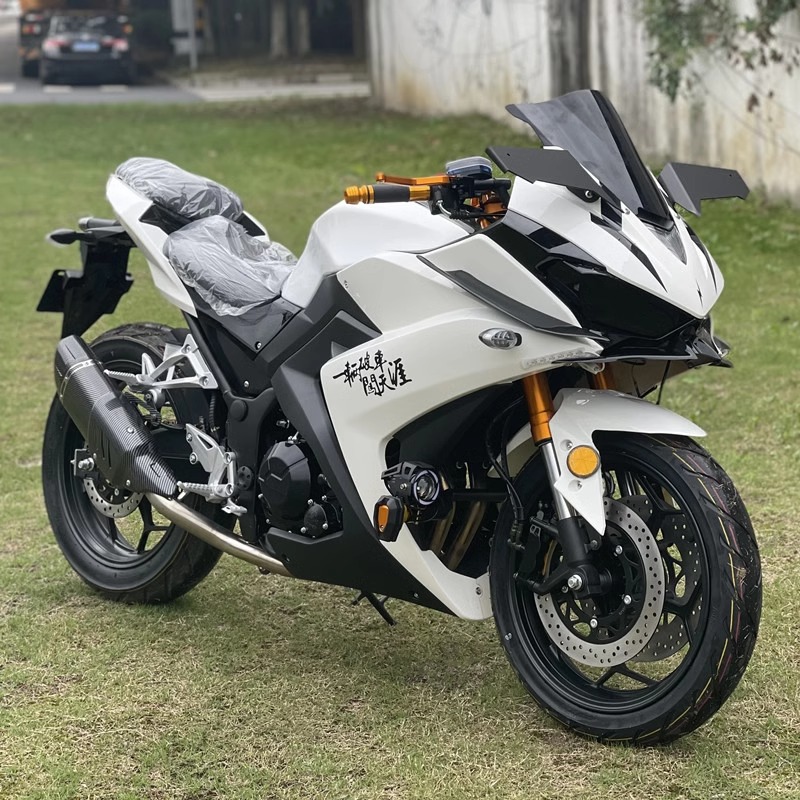 Cross-Border Export of Brand New V6 Motorcycle Sports Car 400 Road Race Ninja R3 Horizon Heavy Motorcycle