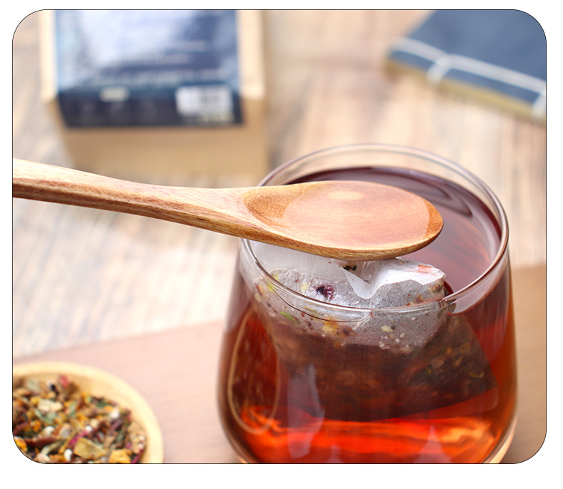 Sour Jujube Seed Sleep Tea Suan Zao Ren Fu Ling Bai He Cha Herbal Wellness Tea 150g 30 Bags in use