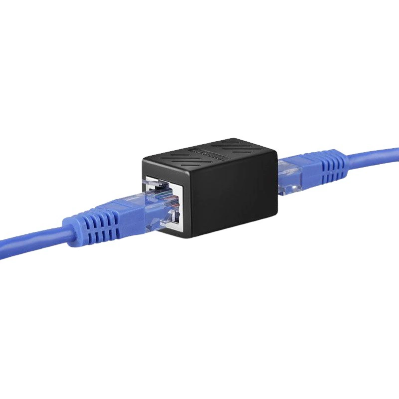 Расширителя сети кабельного соединителя компьютера кабельного соединителя сети РДЖ 45 сплиттер кабеля сети прямого главного одноточечный