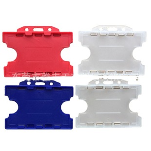 [small Wholesale ID Card Holder] ID Card Holder PP Material Cheap Price Factory Card Holder Work Card Holder