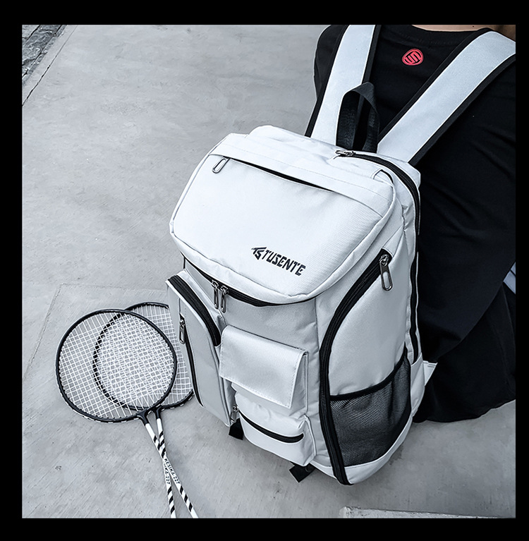 Badminton backpack, multifunctional, large capacity