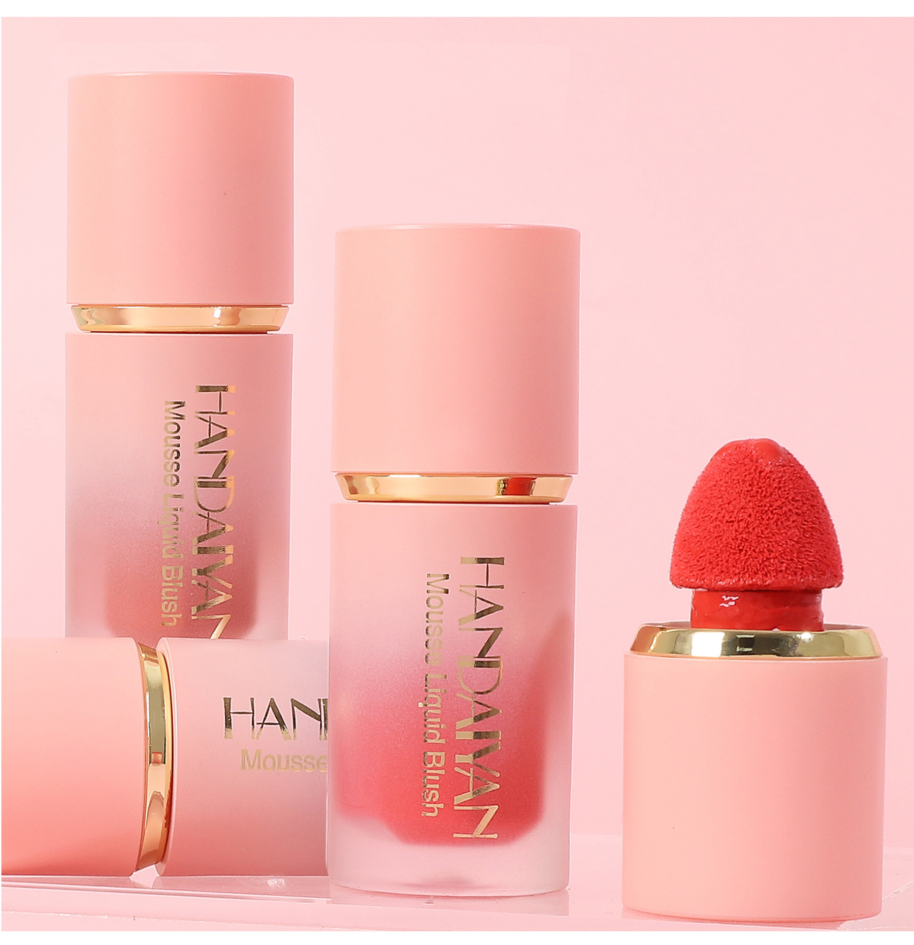 Mattes Flüssig-Rouge – Natürliches, transparentes Finish, leicht zu verblenden und langanhaltende Wangenfarbe_voghion.com