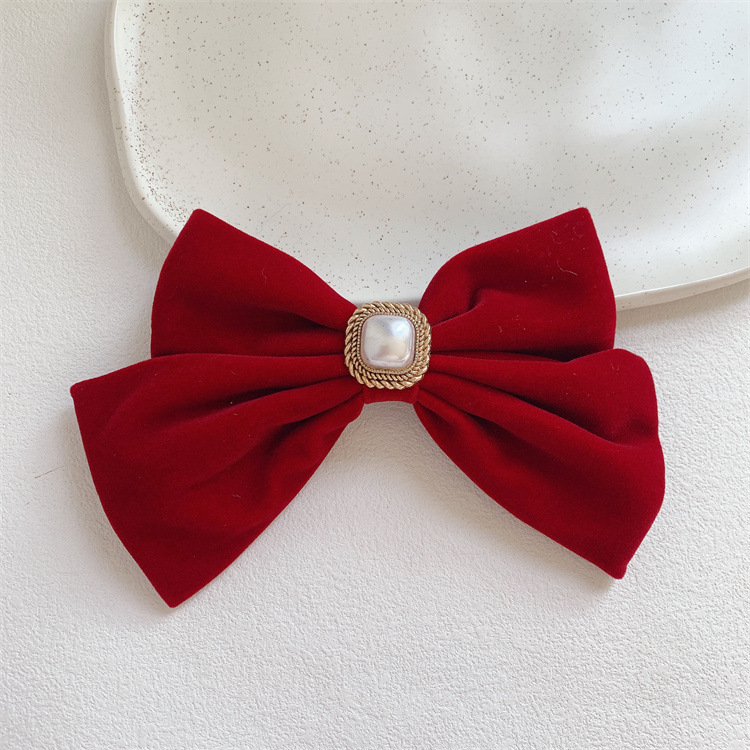 Fashion Bow Knot Cloth Hair Clip Hair Tie display picture 4