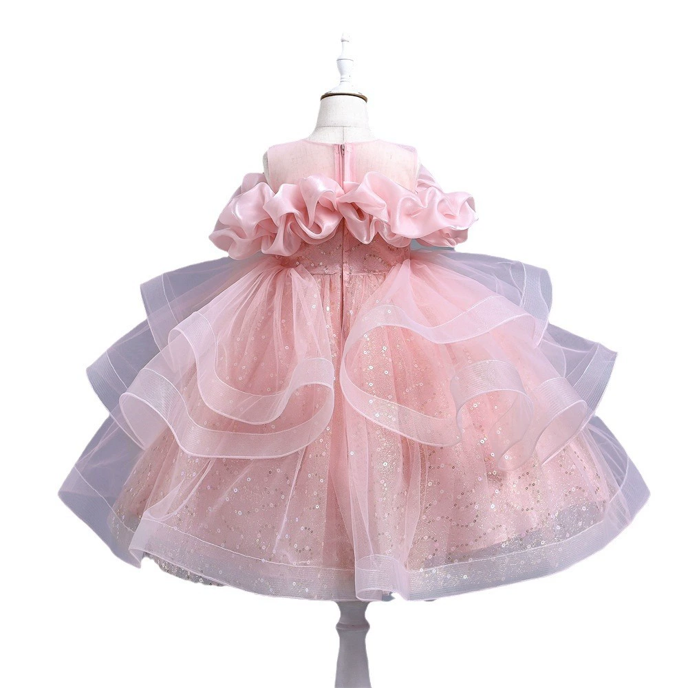 Children's skirt girl's, small princess costume, evening dress, western style, children's clothing, tutu skirt