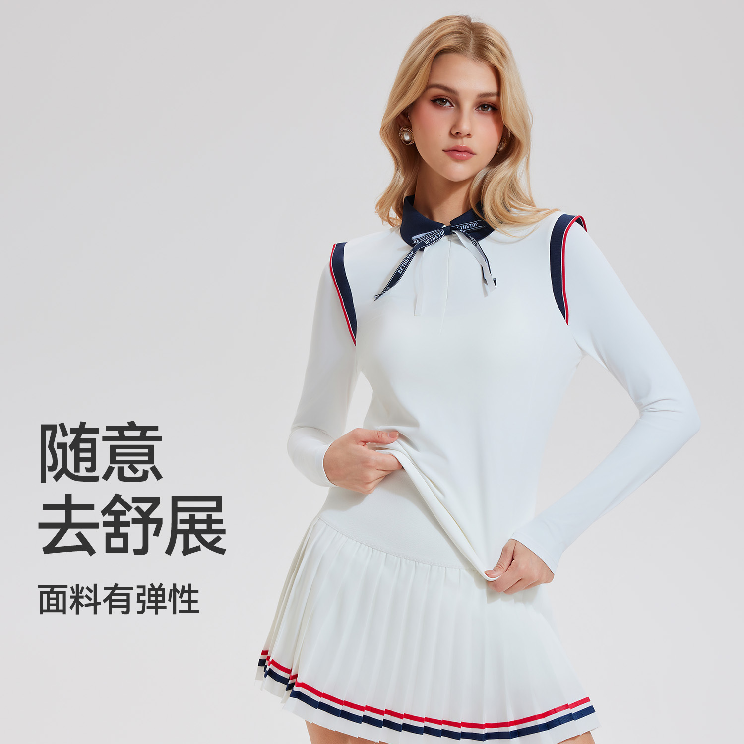 25 otoño y invierno nuevos trajes de golf deportivos al aire libre mangas largas con cremallera camiseta desnuda abrasión chaqueta de yoga