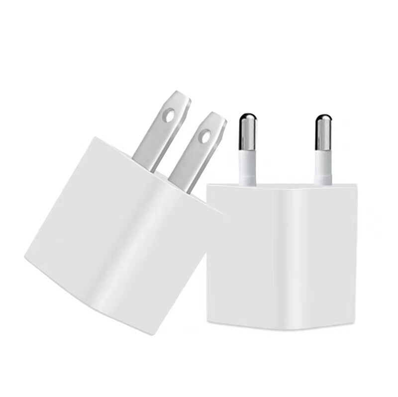 Small green dot 5v1a charger single usb charging head mobile phone small home appliance power adapter 1a charging head