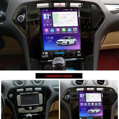 07-10 Ford Mondeo Vertical — DVD Navigation
