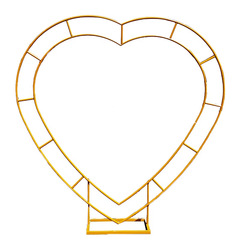 国境を越えた結婚式のフラワーアレンジメントハート型アーチ鉄ラック厚みのある棚屋外結婚式バルーンパーティーパーティー外国貿易直販