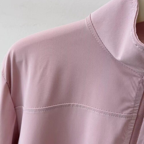 Women's Summer Sun Protection Jacket, Stand-up Collar, Breathable, Versatile Top, Thin UV Blocking, 3D Sun Protective Clothing for Outdoors