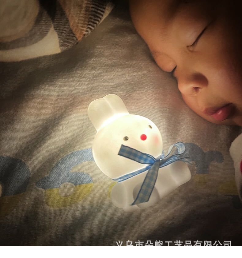 스몰 사이즈 코코아 토끼-블루