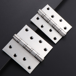 Stainless steel casement hinge thickened bearing hinge 4 inch wooden door door hinge hardware hinge hinge manufacturers batch