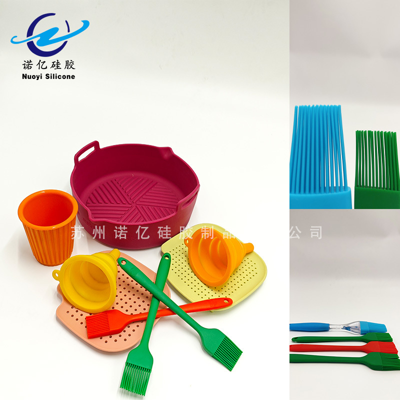 硅胶烧烤油刷一体式烘焙油刷环保耐高温硅胶刷耐热厨房健康厨房