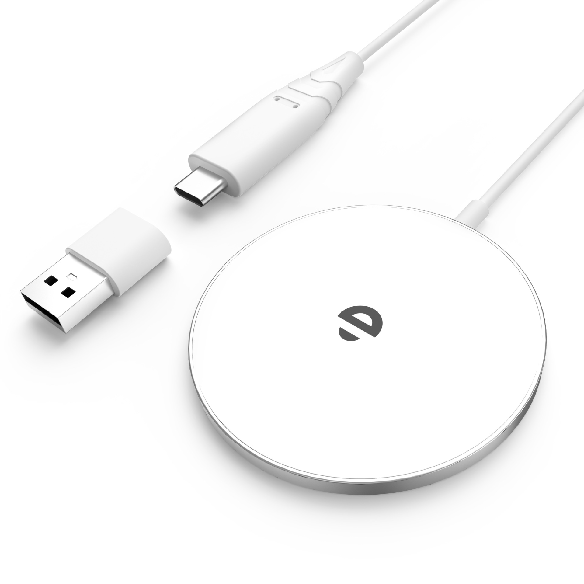 El nuevo cargador inalámbrico MagSafe de 15W es un cargador magnético inalámbrico adecuado para la carga inalámbrica de dispositivos Apple de la serie 16.