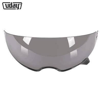 Universal Electroplated Lens Motorcycle Helmet – Dəbilqə (Kaska) aksesuarları - vq-1-black-tea-lenses