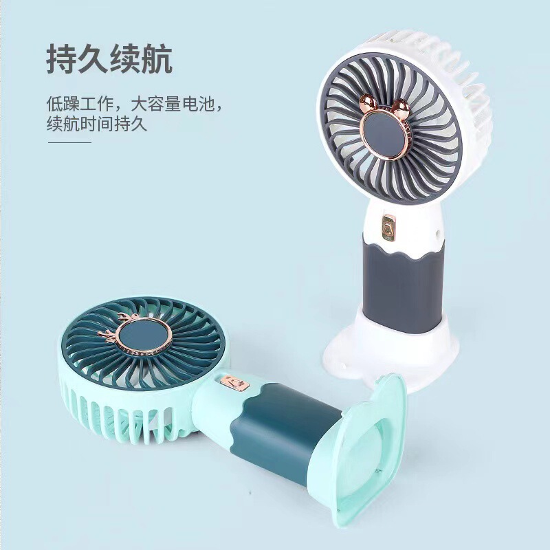 新しい漫画ポータブルハンドヘルド小型ファン USB 充電家庭学生寮屋外多用途小さなギフト|undefined