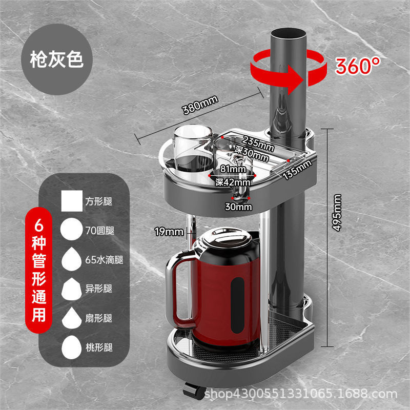 麻将桌边茶几茶水架配件大全麻将机专用烟灰缸棋牌室小茶几置物架|undefined