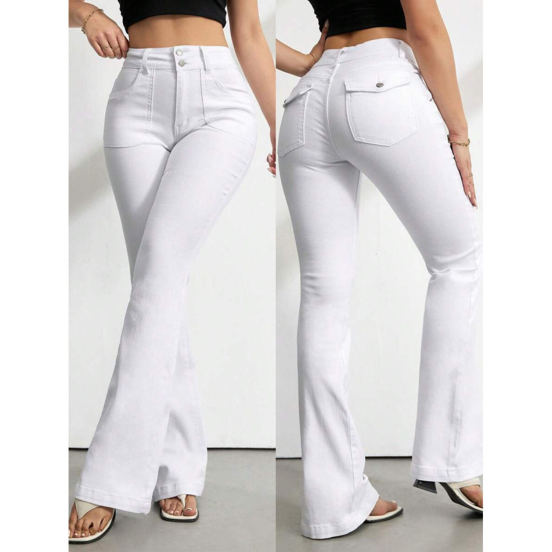 J 44558 High-Waist Wide-Leg Flared Jeans J 44558 High-Waist Wide-Leg Flared Jeans