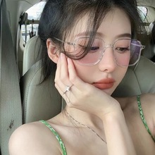 夏日新款落日色腮红实拍眼镜合集！女ins 风素颜小红书种草墨镜款