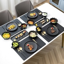 西餐餐盘全套刀叉仪式感餐具套装创意感家用牛排盘子