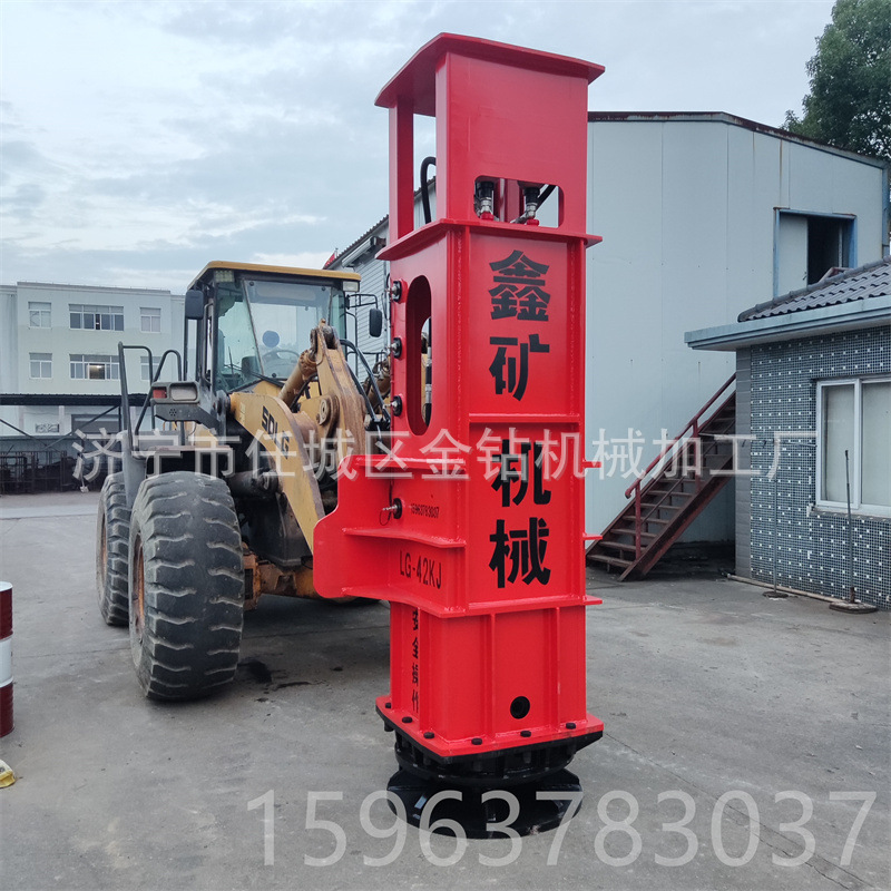 直销50铲车液压夯实机 42kj打夯机 地面整平夯实机 冲击夯强夯机