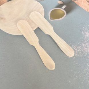 Pearl shell knife butter jam spatula conch clam shell products snack suit exquisite high-grade tableware