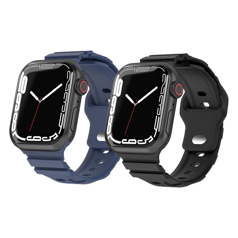 Applewatch 1-9 generaciones/se correas de Apple que absorben el sudor y transpirables correas de silicona iwatch deportivas