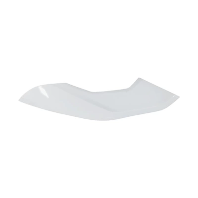 Motorcycle Fender | Panels - b1019-12-fuel-tank-right-small-plate-white-embryo