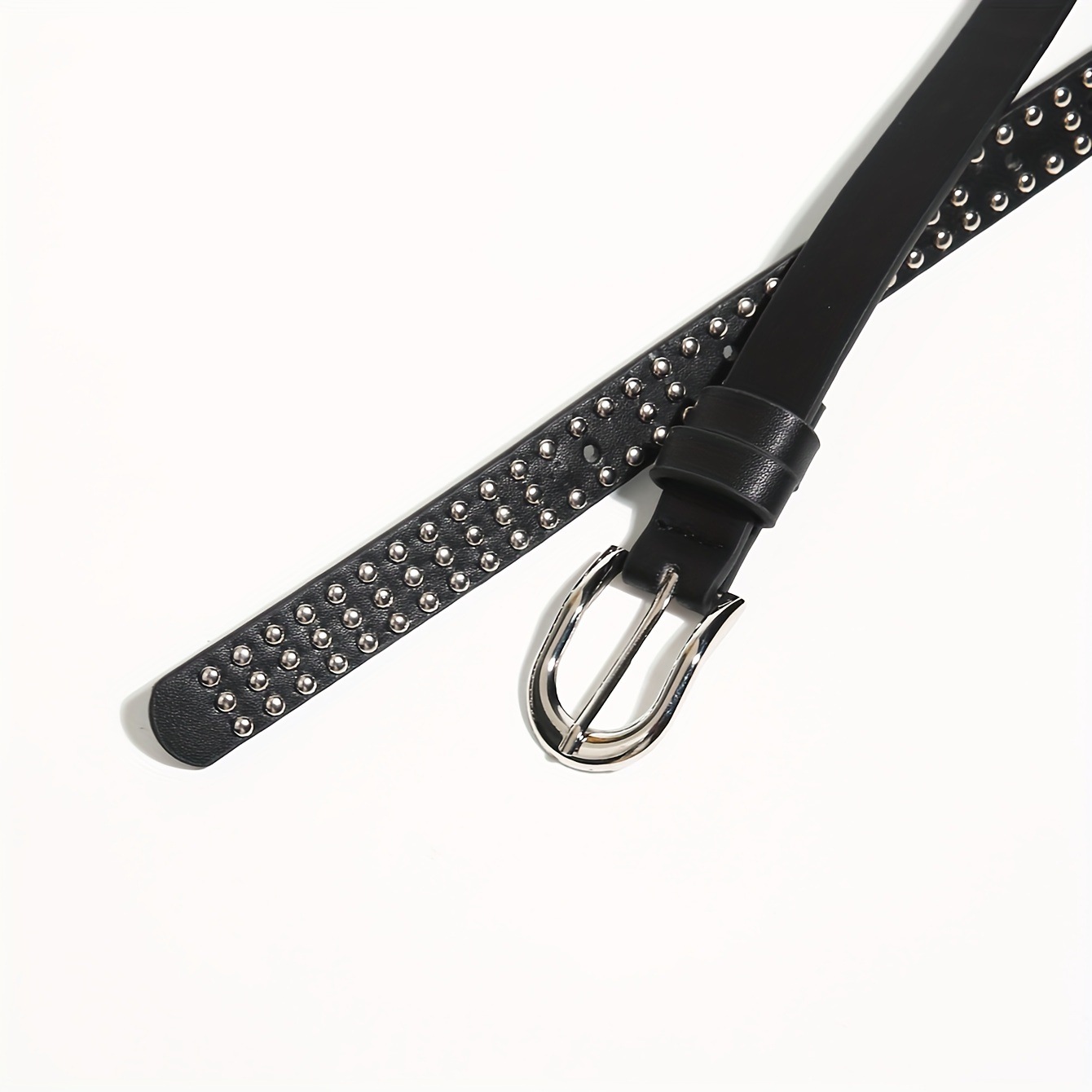 All Seasons Season Streetwear Geometric Pu Leather Alloy Women's Leather Belts