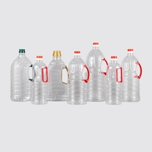 �S�����l850ml~2.5L��͸��PET���ϰ��b����ƿ��ʳ�û������{��ƿ