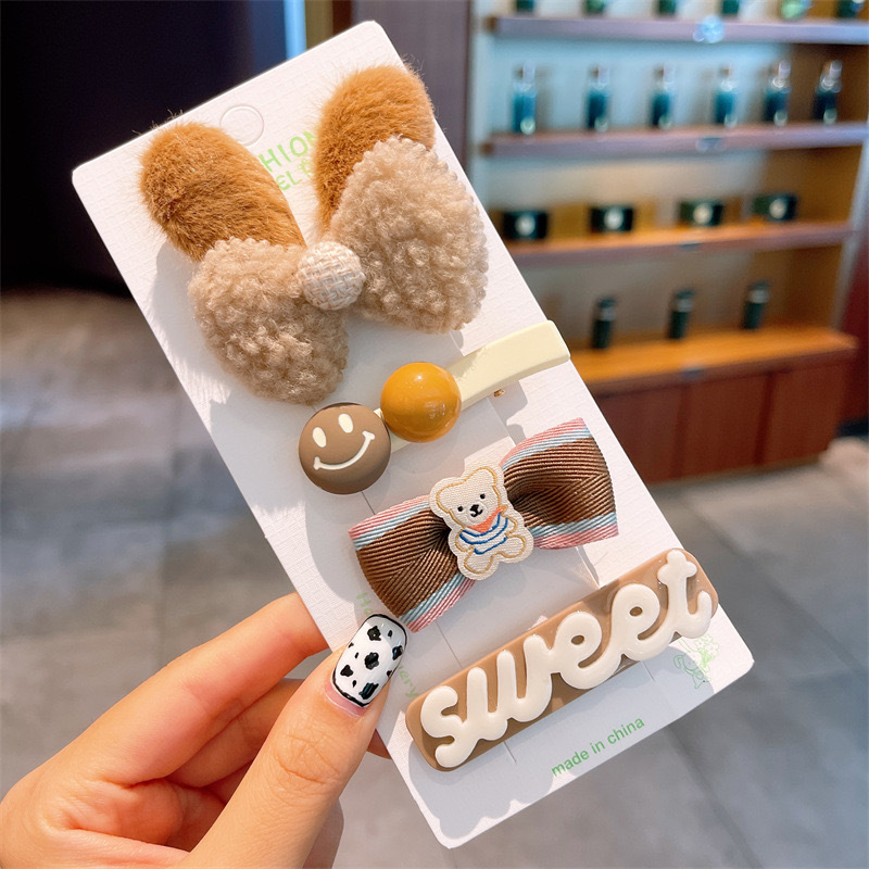 Perder dinero, limpiar el inventario, horquilla para niños al por mayor, horquilla para niñas, pinza lateral de flequillo para niñas, horquilla rota, accesorios para el cabello lindos