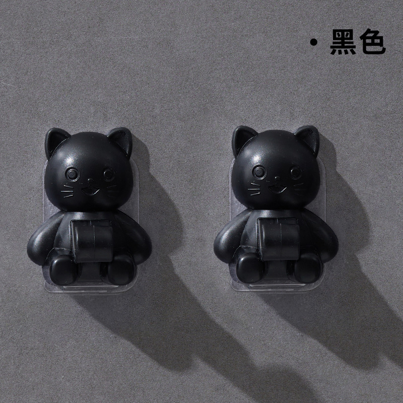 金持ちの猫の浴室のフックは穴を開けないで強力な荷重を受けます。|undefined