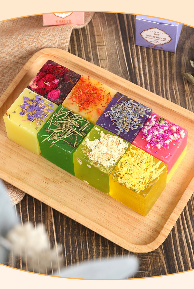 135g Weight Bar Soap Personal Care Type 1 Piece Quantity Flower Bar Soap Classic Style Bath & Shower Personal Care