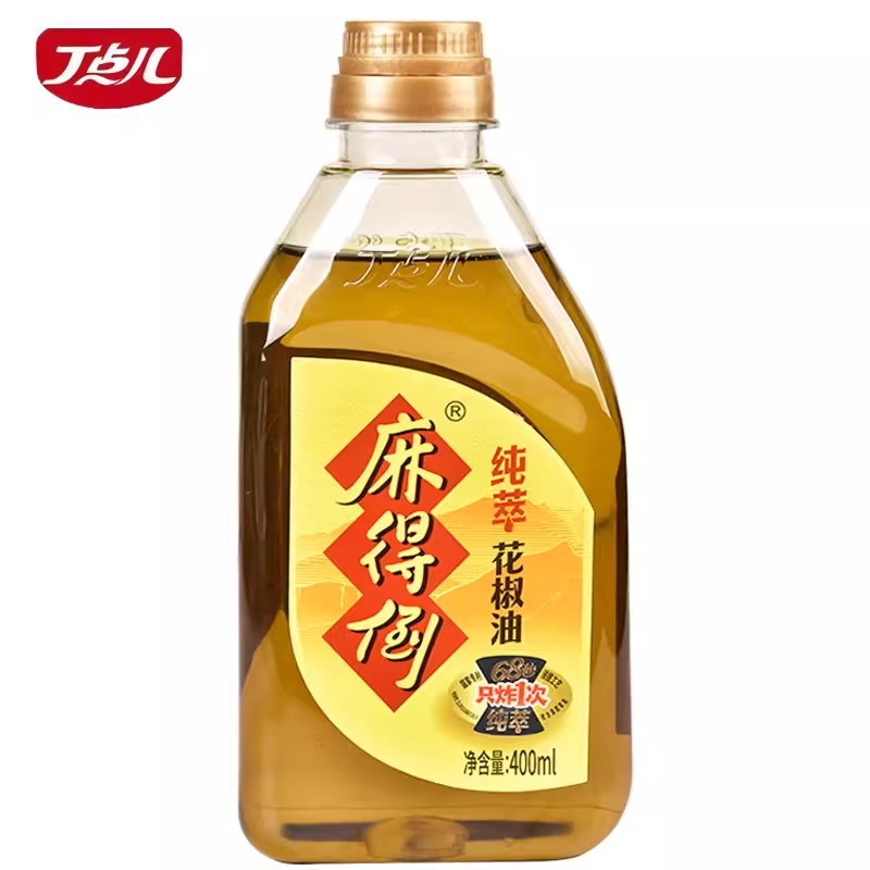 丁点儿麻得倒红花椒油400ml汉源花椒油特麻麻椒油家用炒菜凉拌