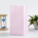Spot Macaron Folding Candy Bag Bread Pastry Takeaway Bag Shopping Gift Square Bottom Kraft Paper Bag